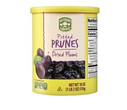 SOUTHERN GROVE Pitted Dried Prunes, 18 oz - $13.99