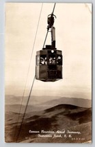 Cannon Mountain Aerial Tramway Franconia Notch NH RPPC Postcard A37 - £7.14 GBP