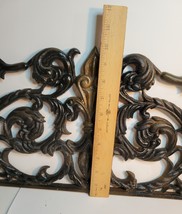 Cast Iron Pediment Art or Door Topper image 6
