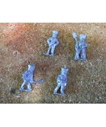 Lot: 4 Napoleonic Artillery Crew (#1); 15mm Military Miniature, Vintage ... - $3.95