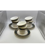 Royal Doulton CARLYLE Cup &amp; Saucer Sets x 6 Made in England - $3,011.58 MXN