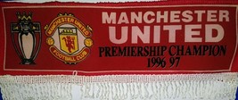 Man Utd 96/97 Champion Banner With Suction Cup For Cars/Windows - £9.35 GBP