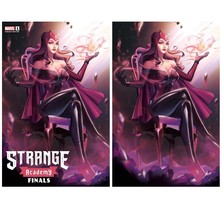 2022 Marvel Comics Strange Academy Finals R1C0 Scarlet Witch Trade &amp; Virgin Vari - $39.95