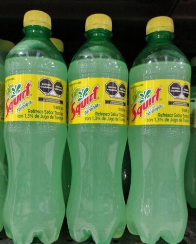 12X SQUIRT AUTHENTIC MEXICAN SODA - 12 BOTTLES OF 20 OZ EA - FREE SHIPPING  - $42.78