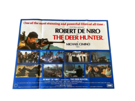 The Deer Hunter Original Quad Película Cinema Póster Robert Deniro Miguel Cimino - £156.14 GBP