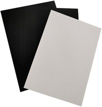 Foam Board 20&quot;X30&quot;X5mm 50 Pcs/Display white/black - £107.30 GBP