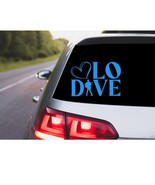 LOVE Dave Matthews Band DMB Dave Dance Vinyl Decal Sticker Car Window La... - £4.91 GBP