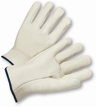 West Chester Medium Natural Standard Grain Cowhide Unlined Drivers Gloves - 1 Pa - £7.68 GBP
