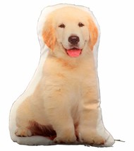  Labrador Puppy Dog Shaped Photo Decorative Accent Throw Pillow - $17.95
