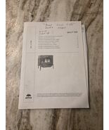 Jotul Oslo F500 wood stove manual - $543.82 MXN