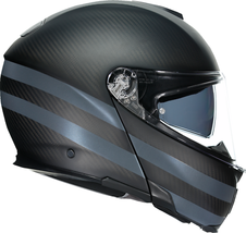 AGV SportModular Motorcycle Helmet - Dark Refractive - Carbon/Black - XL 211201O - £592.94 GBP