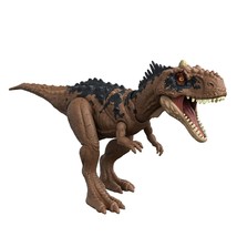 Jurassic World Dominion Roar Strikers Rajasaurus Dinosaur Action Figure with Roa - £25.16 GBP