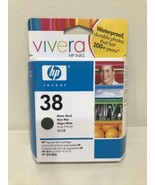 HP Vivera Ink Cartridge HP 38 Matte Black C9412A Exp Nov 2008 BRAND NEW ... - £22.82 GBP