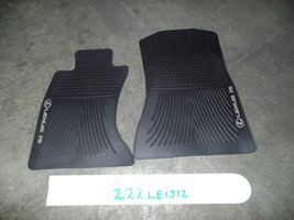 New OEM All Weather Floor Mats Pair 2006-2013 Lexus IS250 IS350 Black AW... - £44.89 GBP