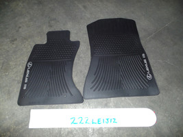 New OEM All Weather Floor Mats Pair 2006-2013 Lexus IS250 IS350 Black AWD Only - £43.87 GBP