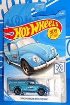 Hot Wheels New For 2019 Volkswagen Series #47 &#39;49 Volkswagen Beetle Pickup Blue - £2.75 GBP