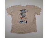 Columbia Mens T-Shirt Size XL Beige Cotton TZ1 - $8.90
