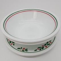 ♻️  Corelle Holly Days Replacement 4-pc Set 2-Bowls 2-B &amp; B Plates 1980&#39;s - $464.83 MXN