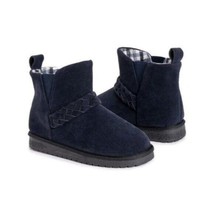 Essentials by MUK LUKS  Faux Fur-Lined Booties - £26.36 GBP