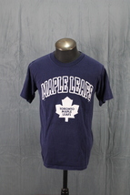 Toronto Maple Leafs Shirt (VTG) - Block SCript and Logo - Men&#39;s Medium - £36.05 GBP