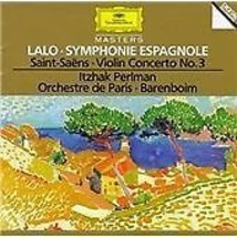 Hector Berlioz : Symphonie Espagnole/violin Concerto (Perlman/barenboim) CD Pre- - £11.87 GBP