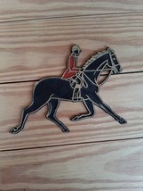 Vintage Showjumper Self-Adhesive Plaques 1966 Invicta Plastic Horse - $140.05 MXN