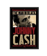 Johnny Cash Man in Black Framed Art Print - £29.05 GBP