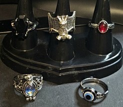 Halloween Variety Ring Lot 5 Rings - $27.77