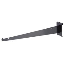 Deluxe 14&quot; Shelf Bracket for Grid Panels Box of 48, Black - $113.16