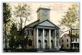 Armory Hall Building Litchfield Connecticut CT UNP DB Postcard G17 - $18.76