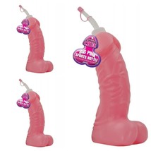 PECKER SHAPED WATER SPORTS BOTTLE PINK DICKY CHUG NOVELTY GAG GIFT  3 COUNT - $34.64