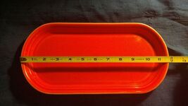 Fiesta Bread Tray Poppy Serving Dish 12" x 6" - $18.97