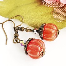 Pumpkin Patch Halloween earrings casual Fashion Jewelry For women - £12.02 GBP