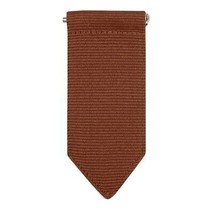 Girl Scout Brownie Insignia Tab Official Uniform Brown Pin Holder - £3.91 GBP