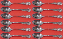 Joan of Arc by International Sterling Silver Demitasse Spoon Set 12 pcs 4 1/8&quot; - £198.44 GBP