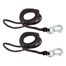 Extreme Max 3006.6634 PWC 7' Dock Line with Zinc-Plated Snap Hook - Value 2-Pack - £19.65 GBP