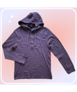 Jachs New York Tribeca Purple  Cotton Hoodie Men Size M - £54.59 GBP