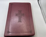 KJV Holy Bible, Faux Leather Red Letter Edition - Thumb  Good 2001 - £11.31 GBP