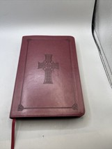 KJV Holy Bible, Faux Leather Red Letter Edition - Thumb  Good 2001 - £11.27 GBP