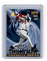 1995 Pinnacle Swing Men Chipper Jones #303 Atlanta Braves HOF - £1.56 GBP