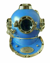 Casque de plongeurs maritimes Plongée sous-marine Fait à la main Casque... - £170.04 GBP