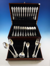 Grand Victorian by Wallace Sterling Silver Flatware Set For 12 Service 54 Pieces - £2,765.81 GBP