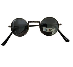 Apollo Mini Gun metal Gray Metal John Lennon Gray Lens Sunglasses Baby Sized - £7.71 GBP