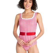 Esther Williams Red Gingham The Peggy Sue One-Piece Swimsuit Size 14 New - £40.00 GBP