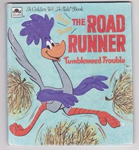 Vintage 1971 Road Runner Tumbleweed Trouble Golden Tell-A-Tale Book 1st Ed. HC - £10.74 GBP
