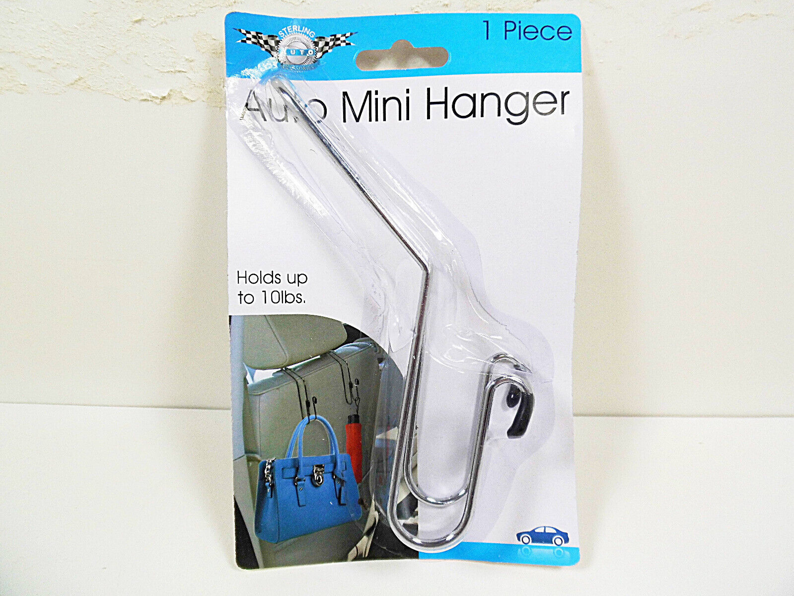 Mini Car Seat Headrest Hangers Hooks Holder Organizer Purse Clothes Hold... - $6.79