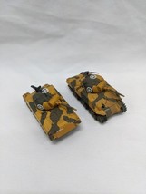 Lot Of (2) Johnny Lightning 2003 Playing Mantis Diecast Tank Miniature - $29.70