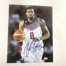 Rudy Gay signed 11x14 photo PSA/DNA Team USA Autographed - £62.47 GBP