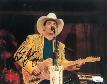 Primary image for Brad Paisley signed 2002 Grand Ole Opry Induction 8x10 Photo minor imperfection-