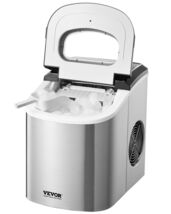 VEVOR Countertop Ice Maker, 9 Cubes Ready in 6 Mins, with 2 Sizes Bullet... - $109.99